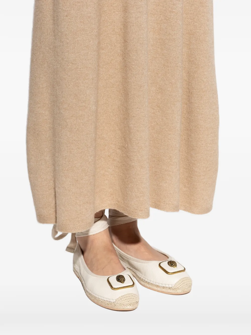 Kurt Geiger London Sneakers verfraaid met strik Beige