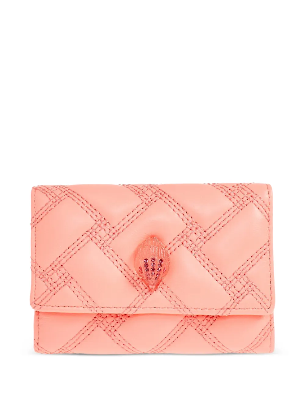 Kurt Geiger London Portafoglio Kensington con decorazione - Rosa