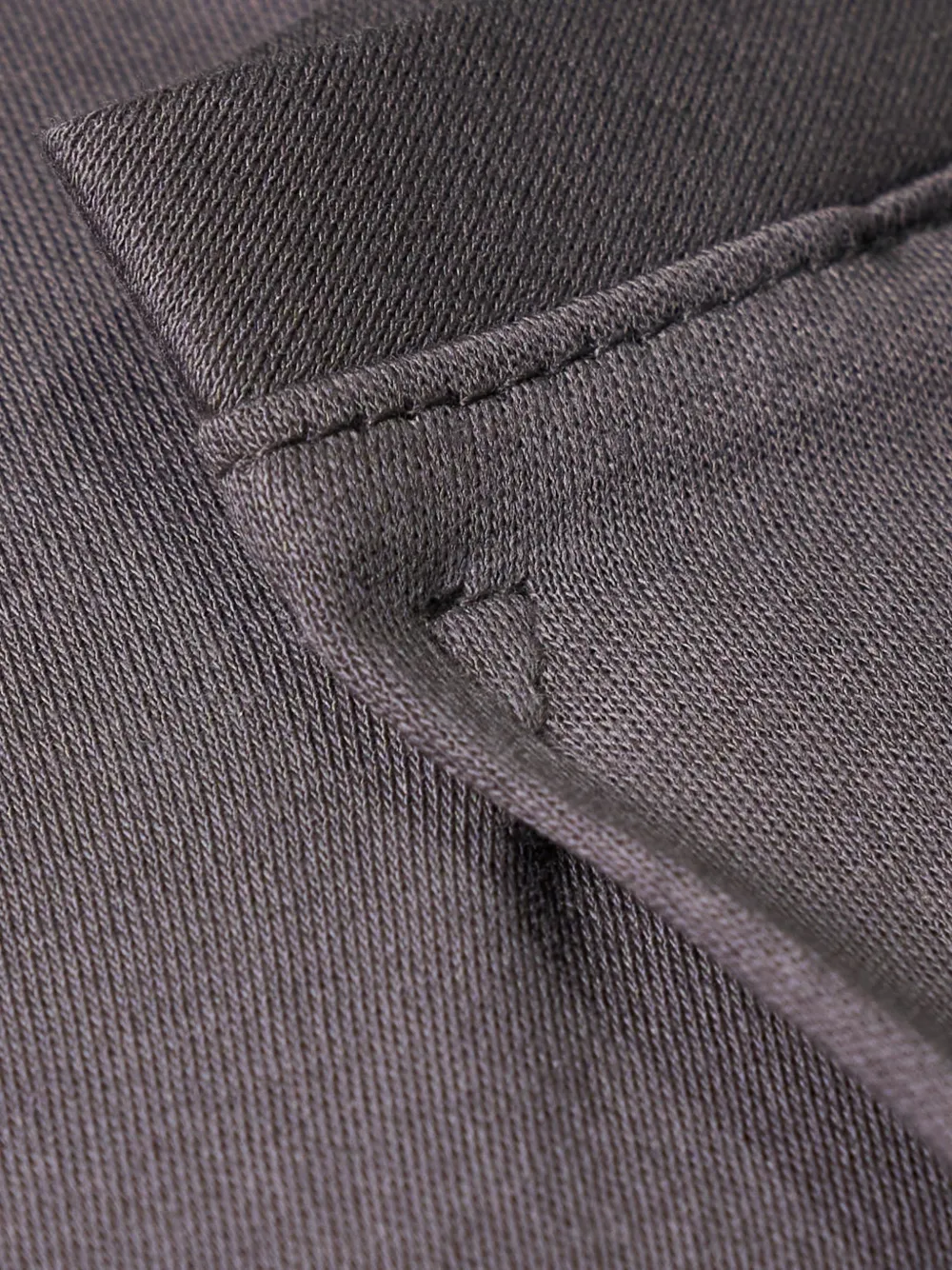  Kumann Yhj Ponte Front T-shirt - Grey 