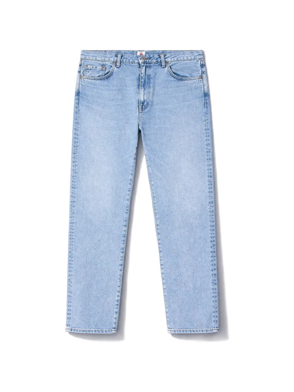 Edwin logo-patch jeans - Blu