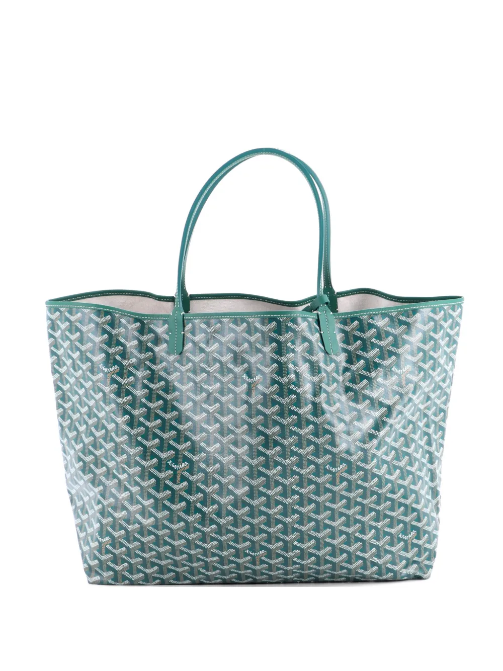 Goyard Pre-Owned Saint Louis Coated Canvas GM tote bag - Green
