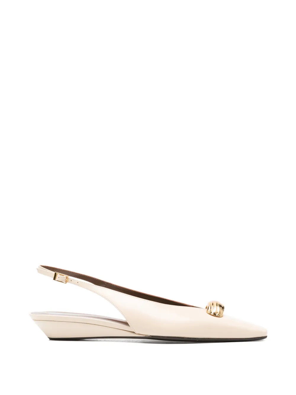 Giuseppe Zanotti Sandalen met goudkleurige details Beige