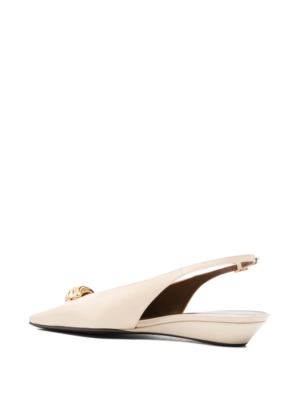 Giuseppe Zanotti Sandalen met goudkleurige details Beige