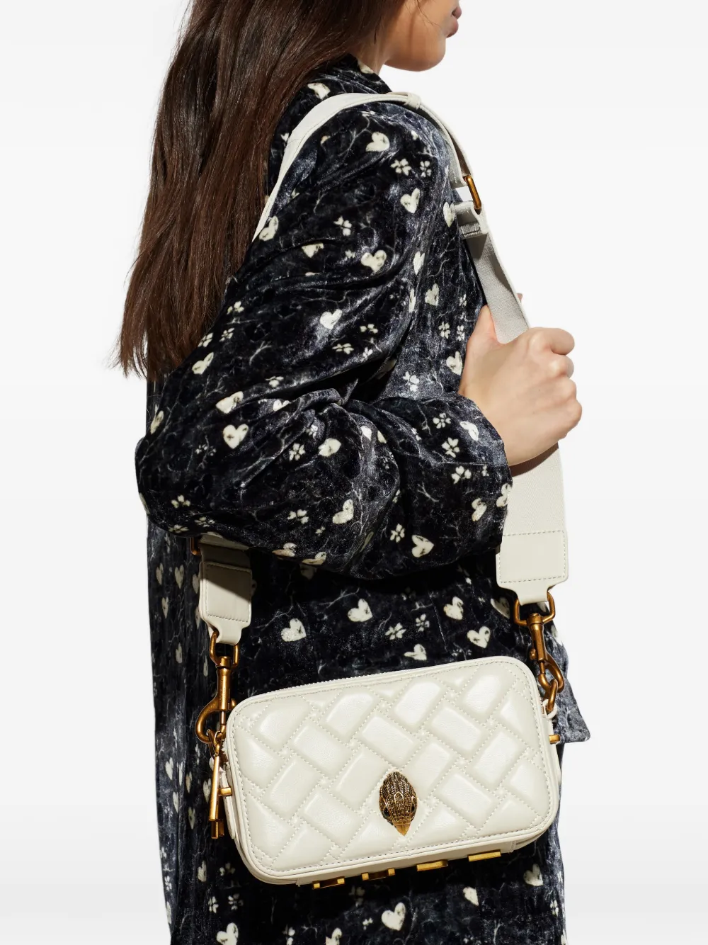 Kurt Geiger London quilted mini bag - Toni neutri