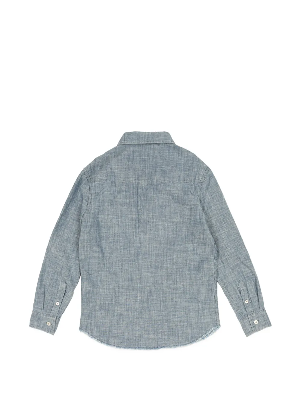 Golden Goose Kids T-shirt met borstzak Blauw