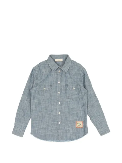 Golden Goose Kids chest-pocket shirt