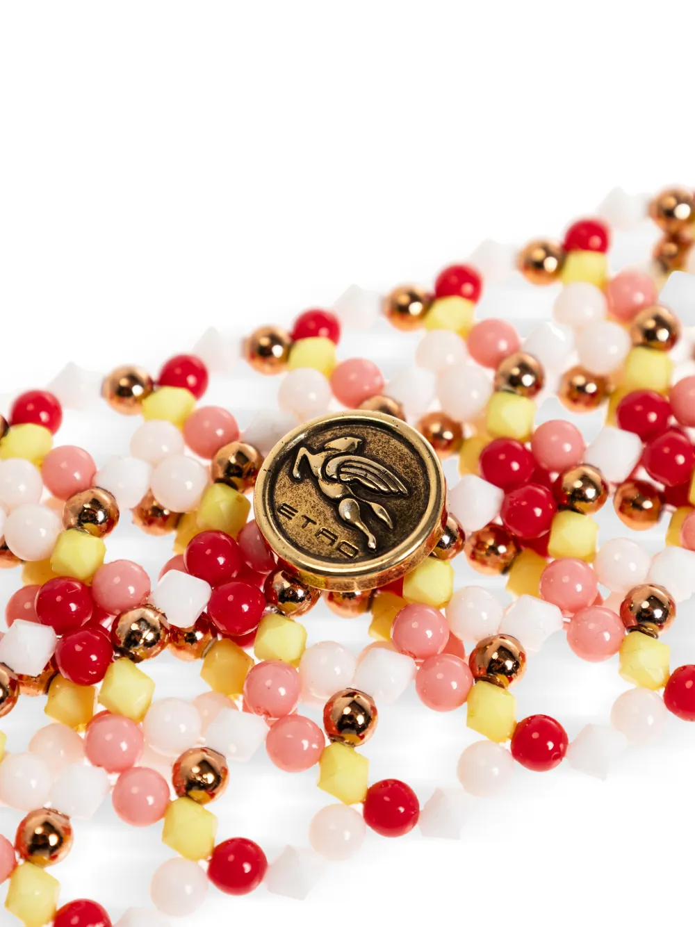 ETRO Haarband met kralen Rood