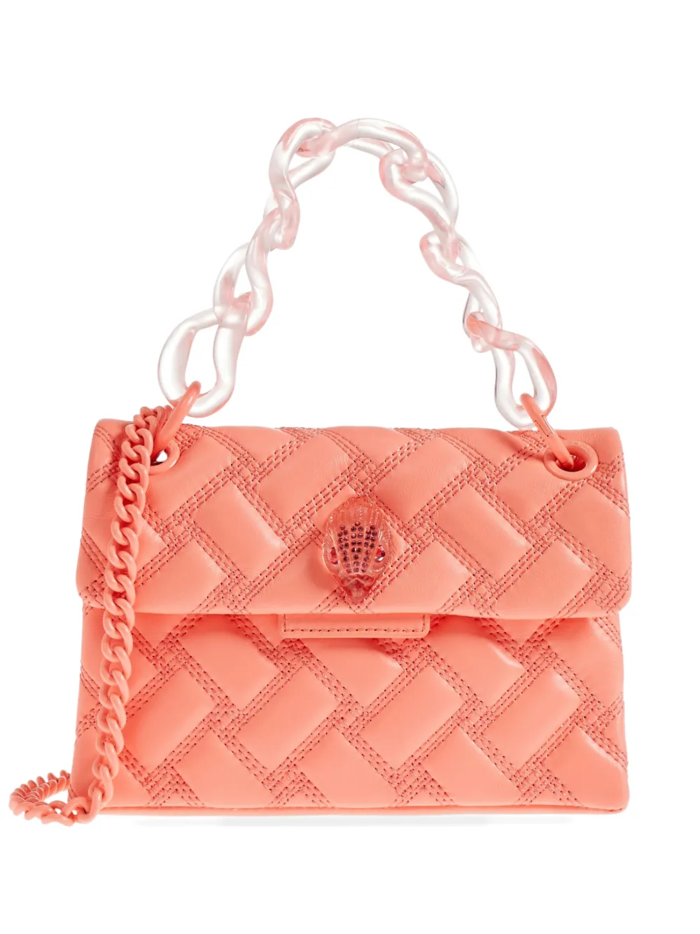 Kurt Geiger London quilted tote bag - Orange
