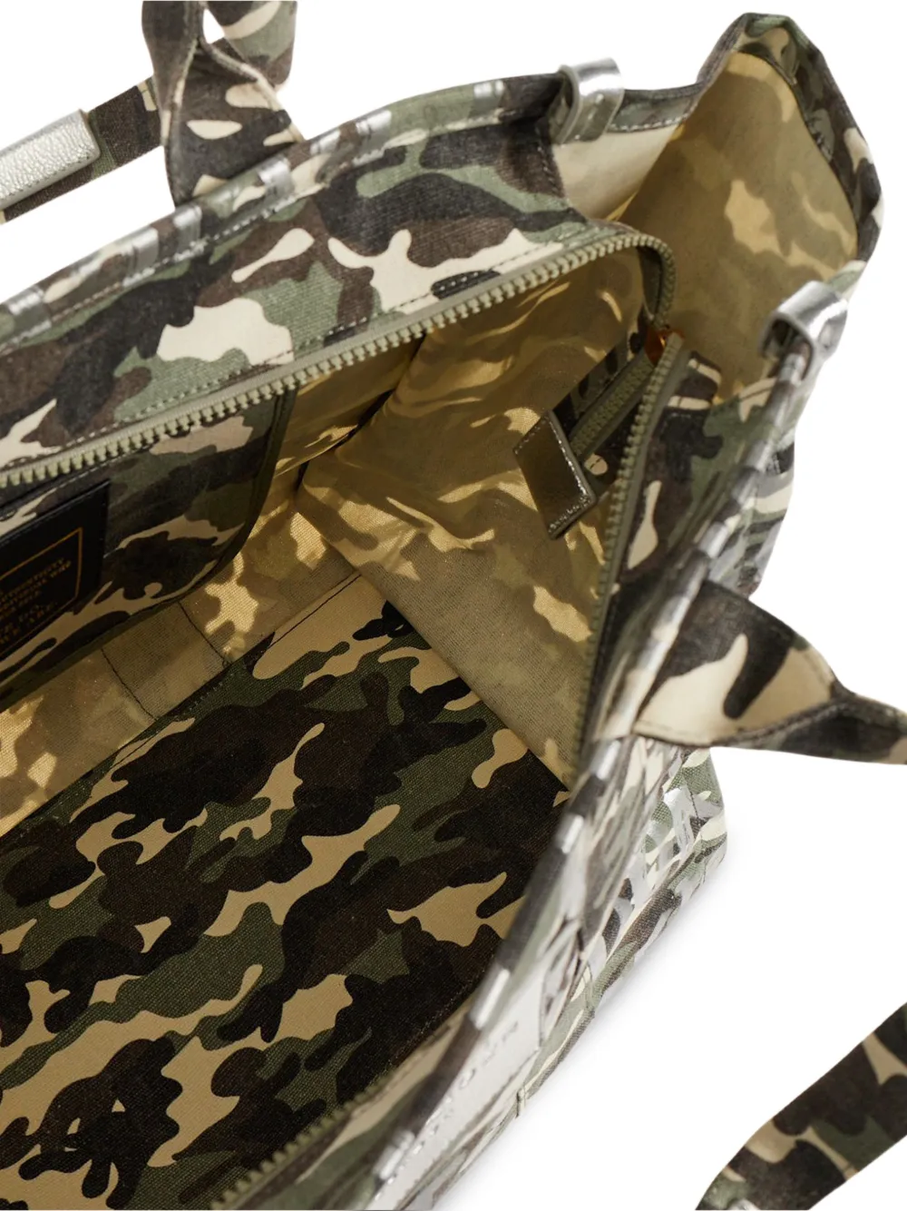 Kurt Geiger London Shopper met camouflageprint Groen