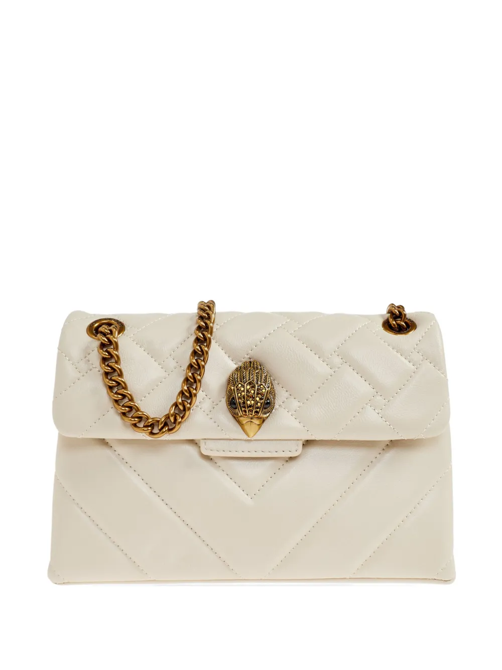 Kurt Geiger London quilted leather shoulder bag - Toni neutri