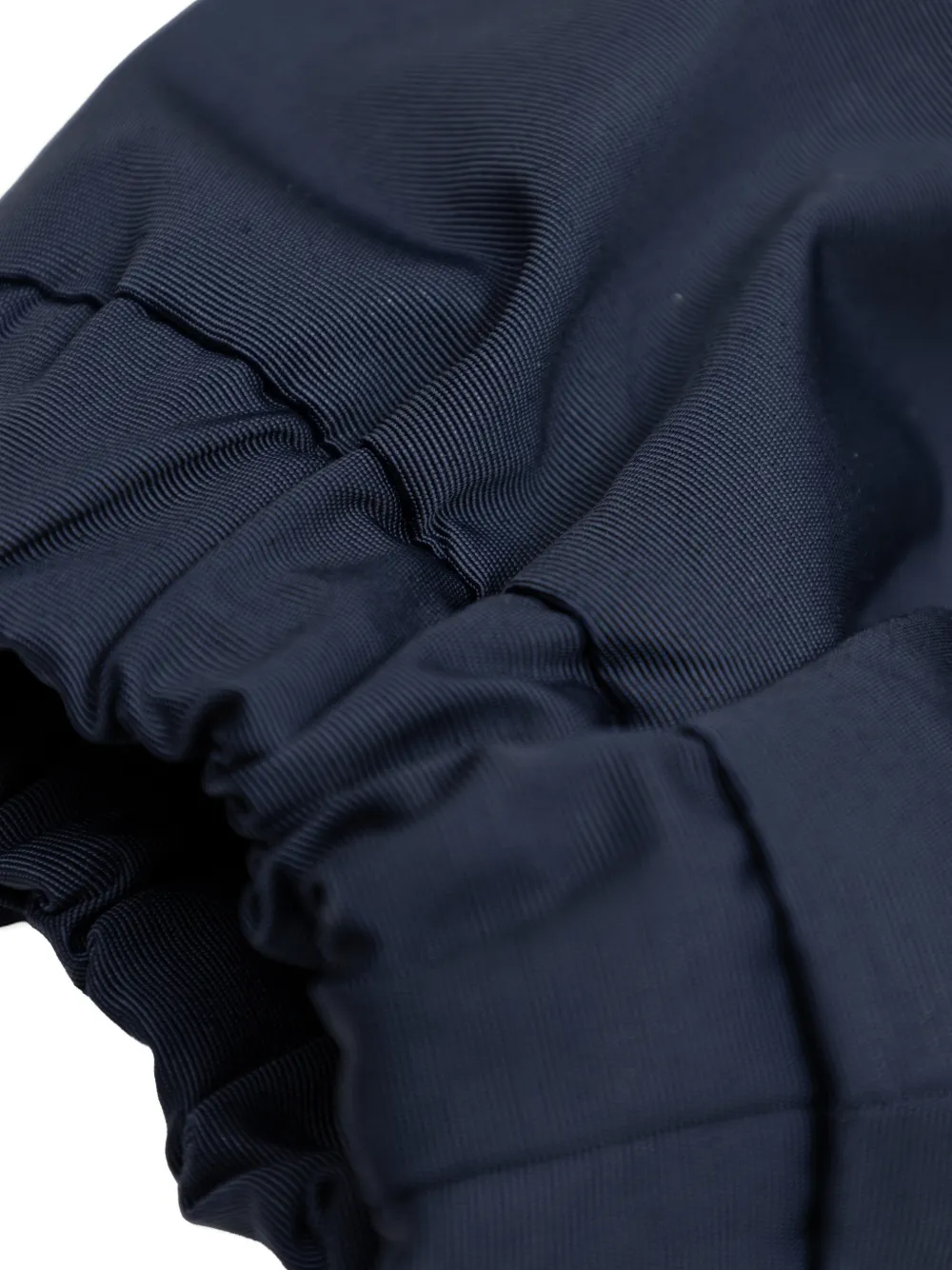 Balmain Kids Regenjas met capuchon Blauw