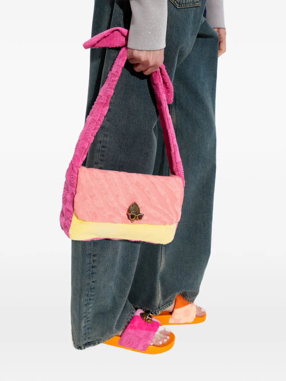  Kurt Geiger London Knot-strap Shoulder Bag - Pink 