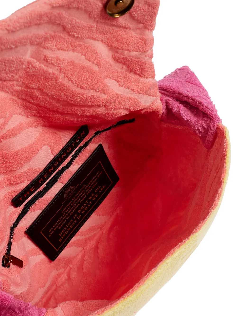 Kurt Geiger London Schoudertas met geknoopt bandje Roze