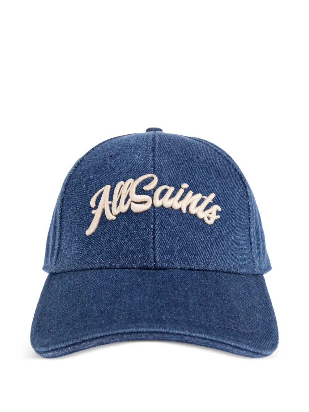AllSaints Odyssey Baseballkappe mit Logo-Stickerei - Blau