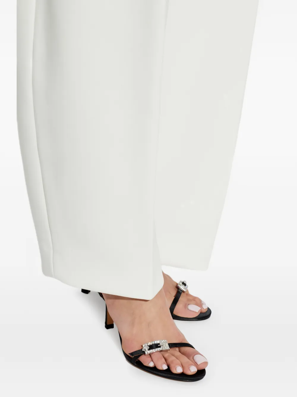 Kurt Geiger London Sneakers met stras gesp Zwart