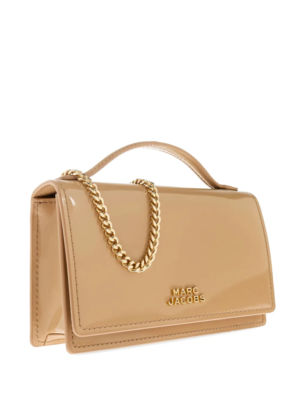 chain handle tote bag