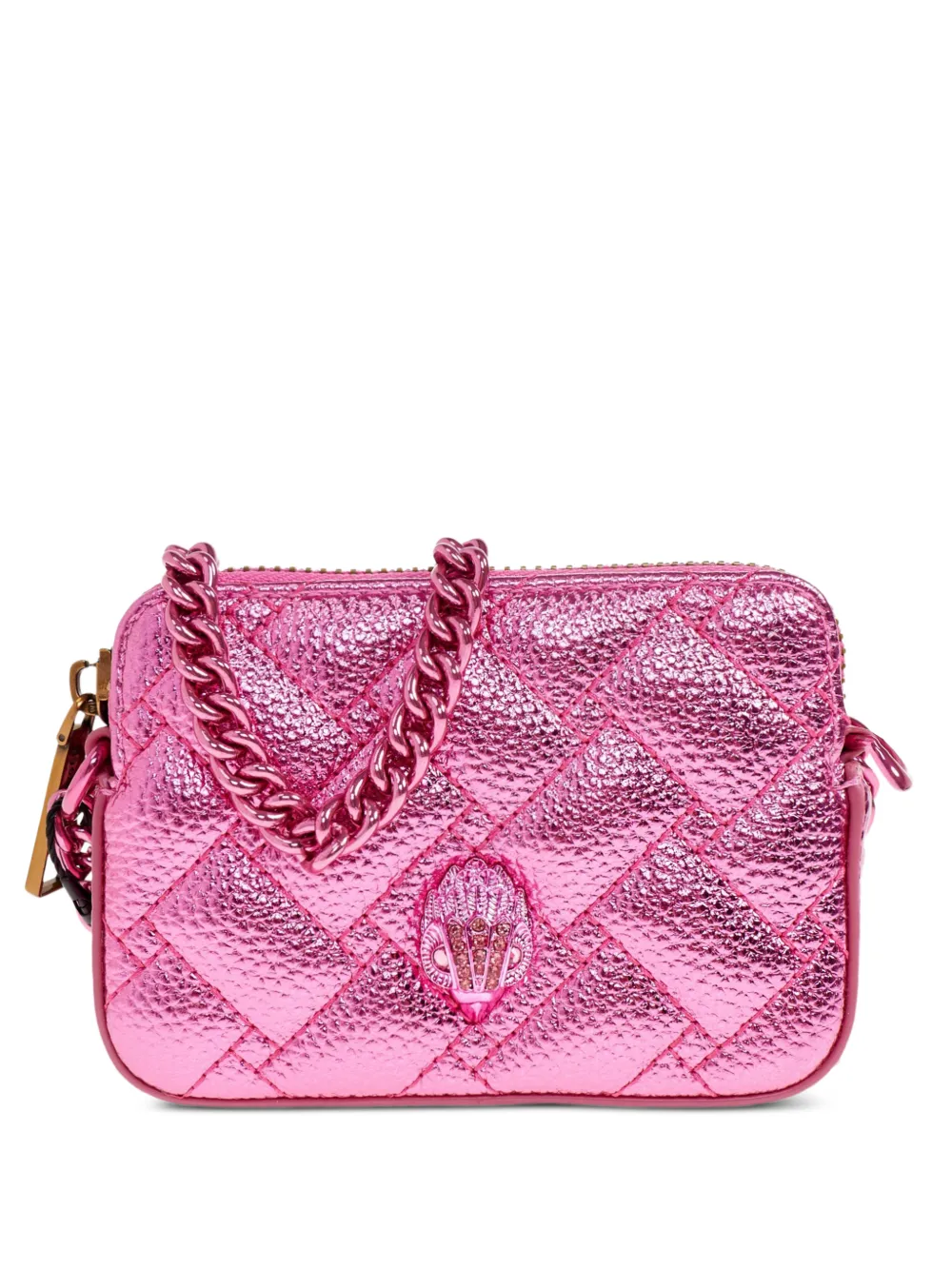Kurt Geiger London mini Kensington chain wallet - Rosa