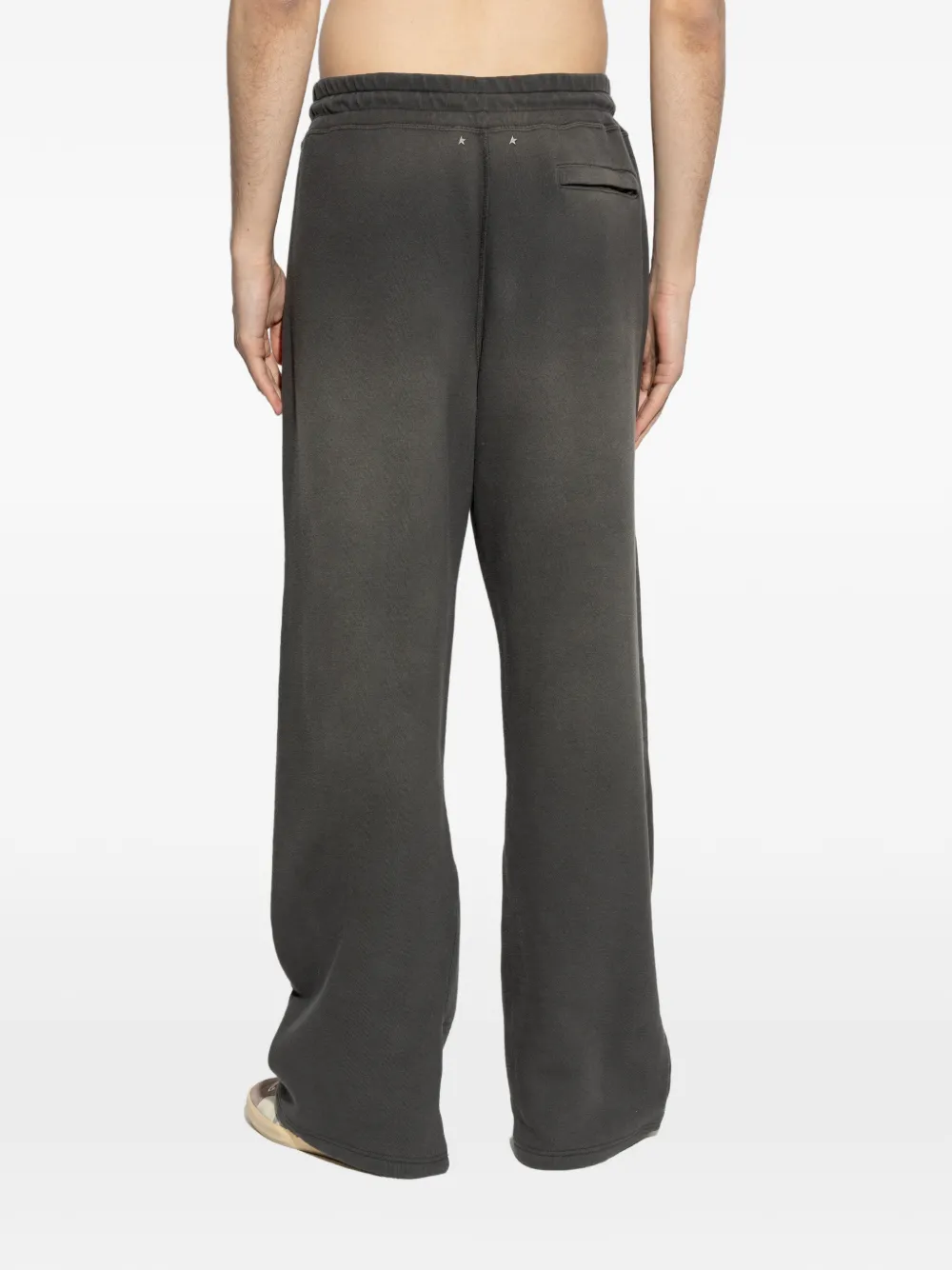 Golden Goose Broek met trekkoord en ster Grijs