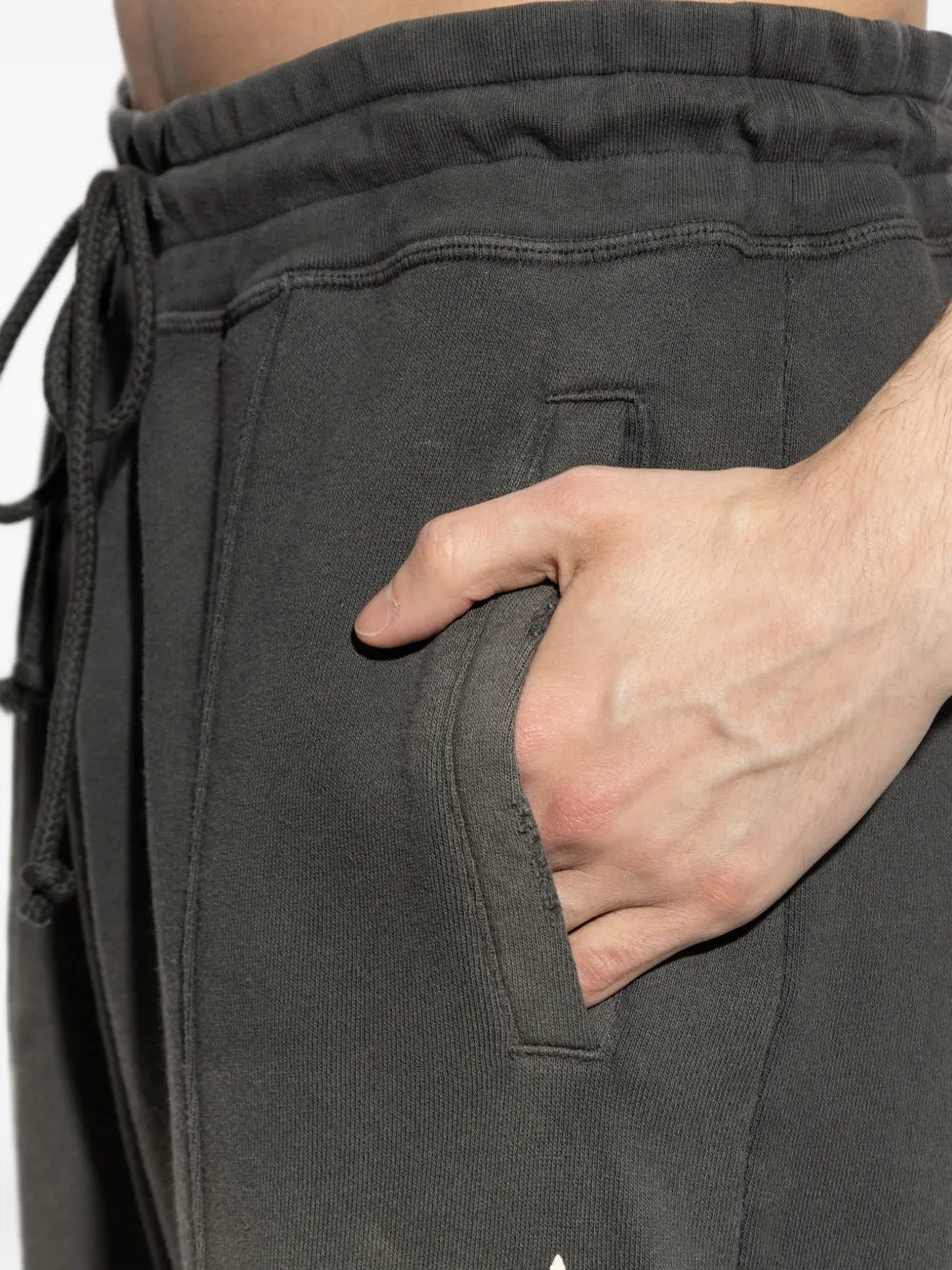 Golden Goose Broek met trekkoord en ster Grijs