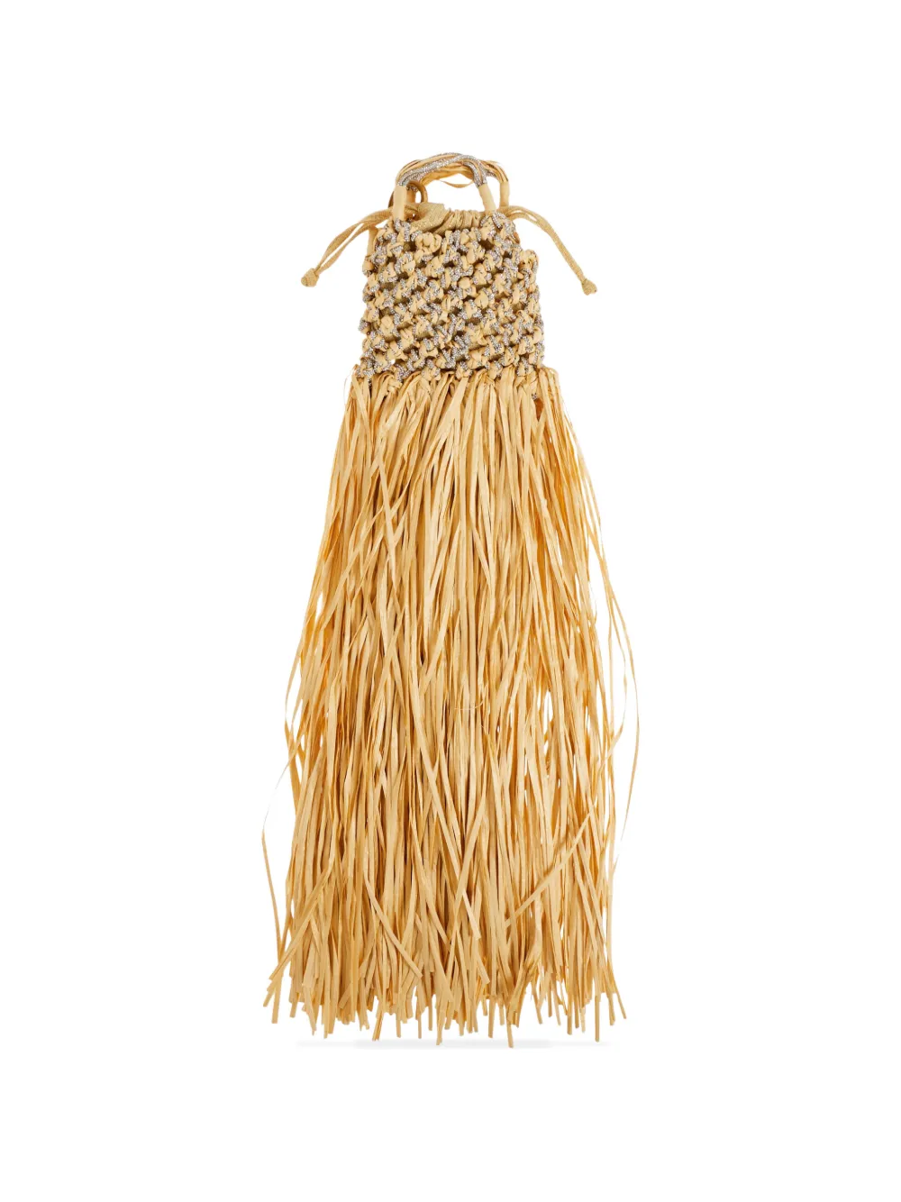  Kurt Geiger London Mini Macrame Crystal Bag - Neutrals 