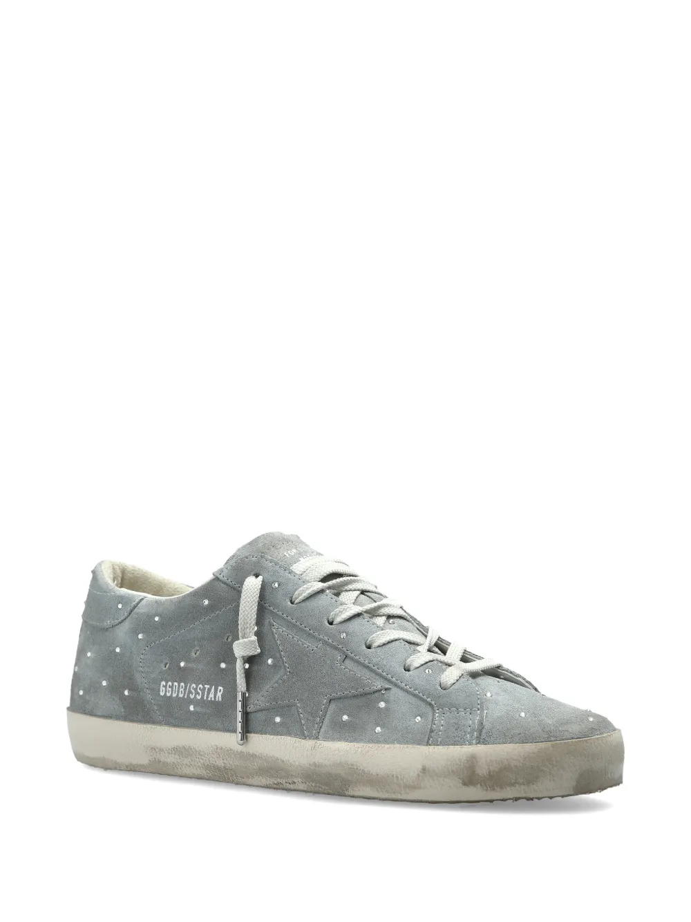Golden Goose Super-Star leather sneakers Grijs