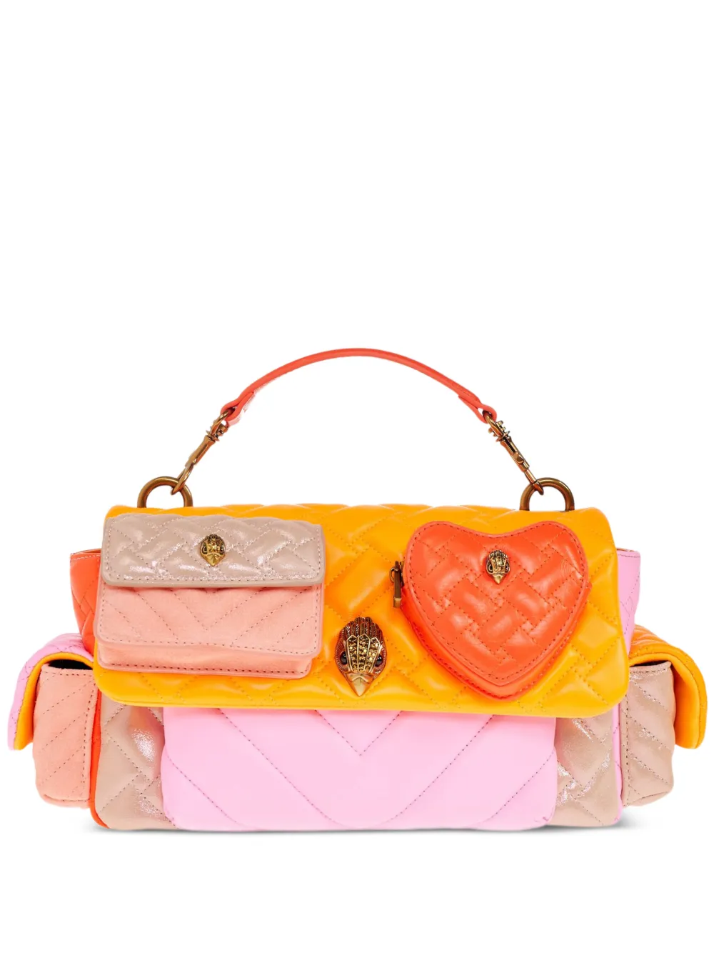 Kurt Geiger London Kensington multipocket shoulder bag - Rosa
