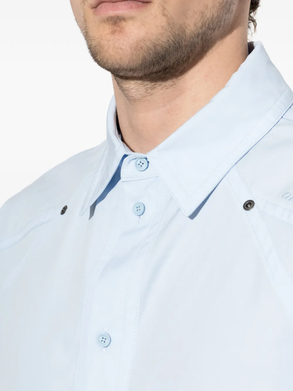 Off-White Jack met knopen Blauw