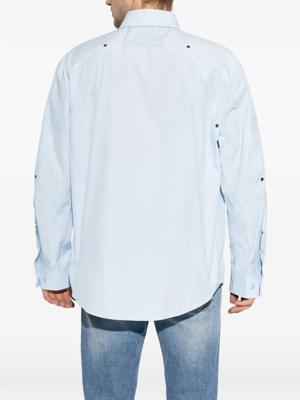 Off-White Jack met knopen Blauw