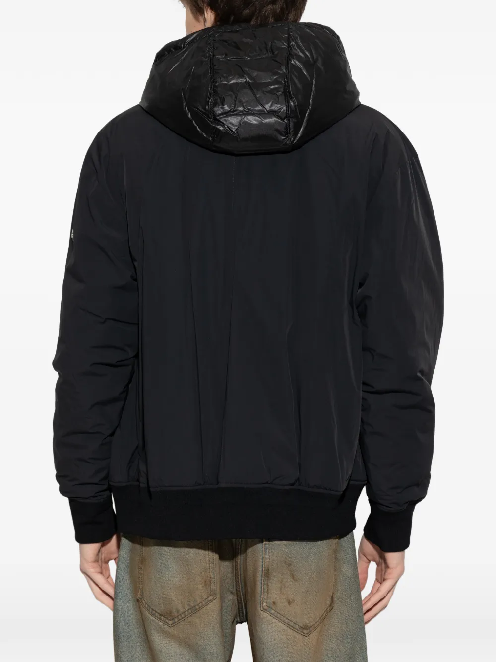 Moose Knuckles Brixton donsjack met capuchon Zwart