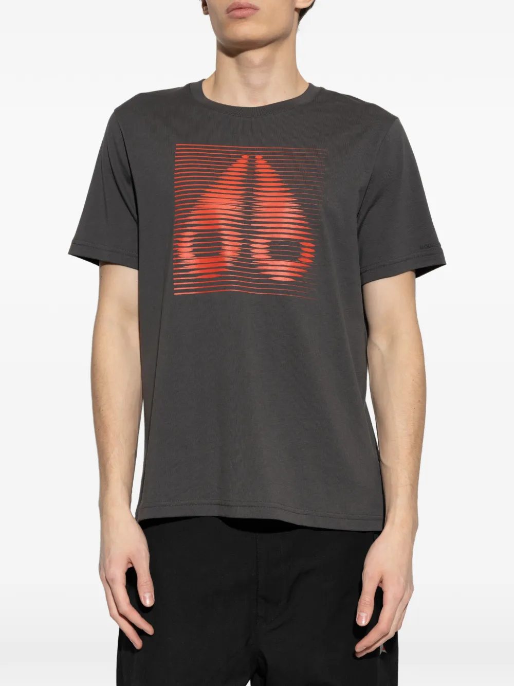 Moose Knuckles T-shirt met grafische print Groen
