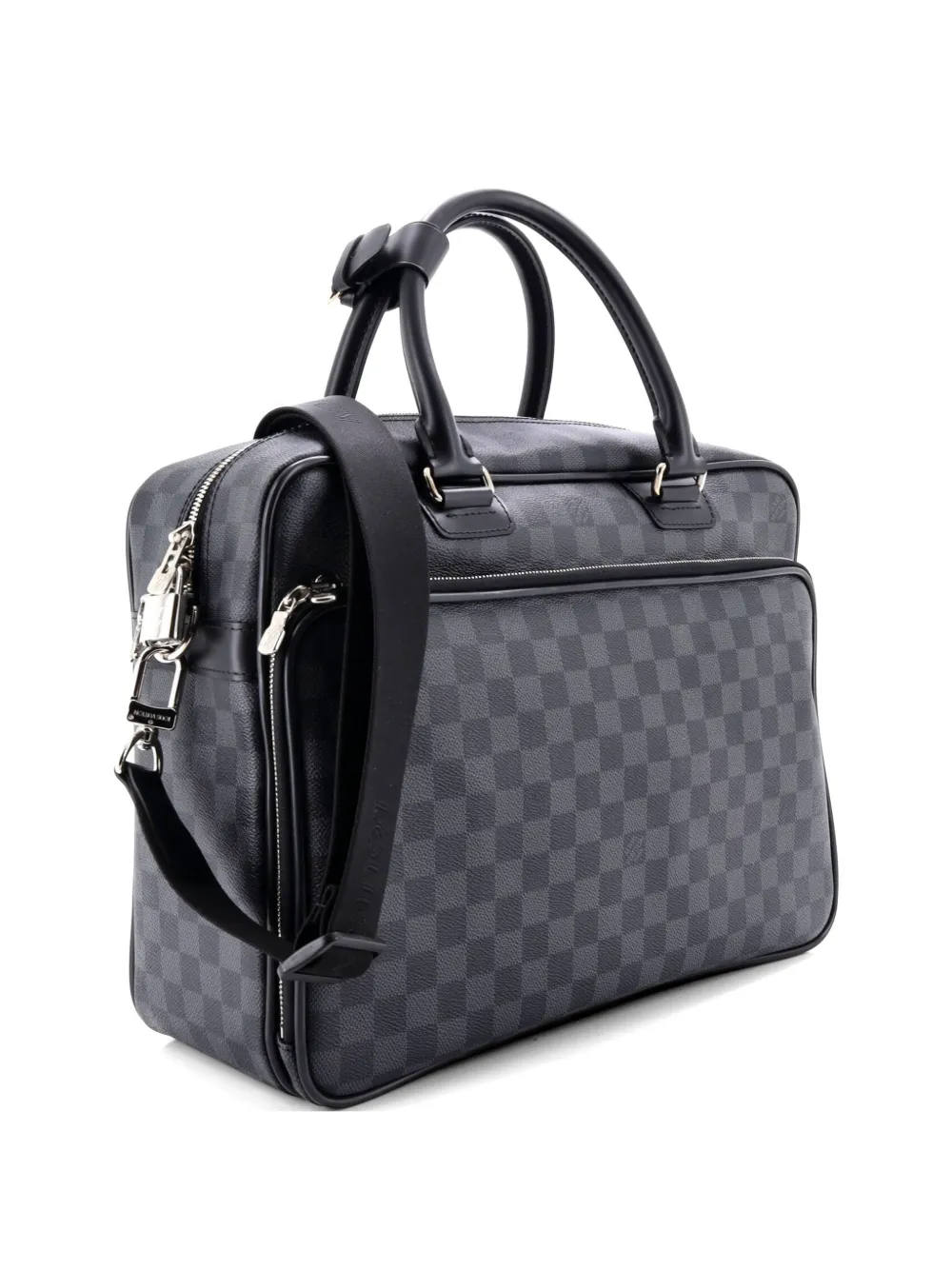 Louis Vuitton Pre-Owned Icare Laptop Bag Damier Graphite business bag - Schwarz