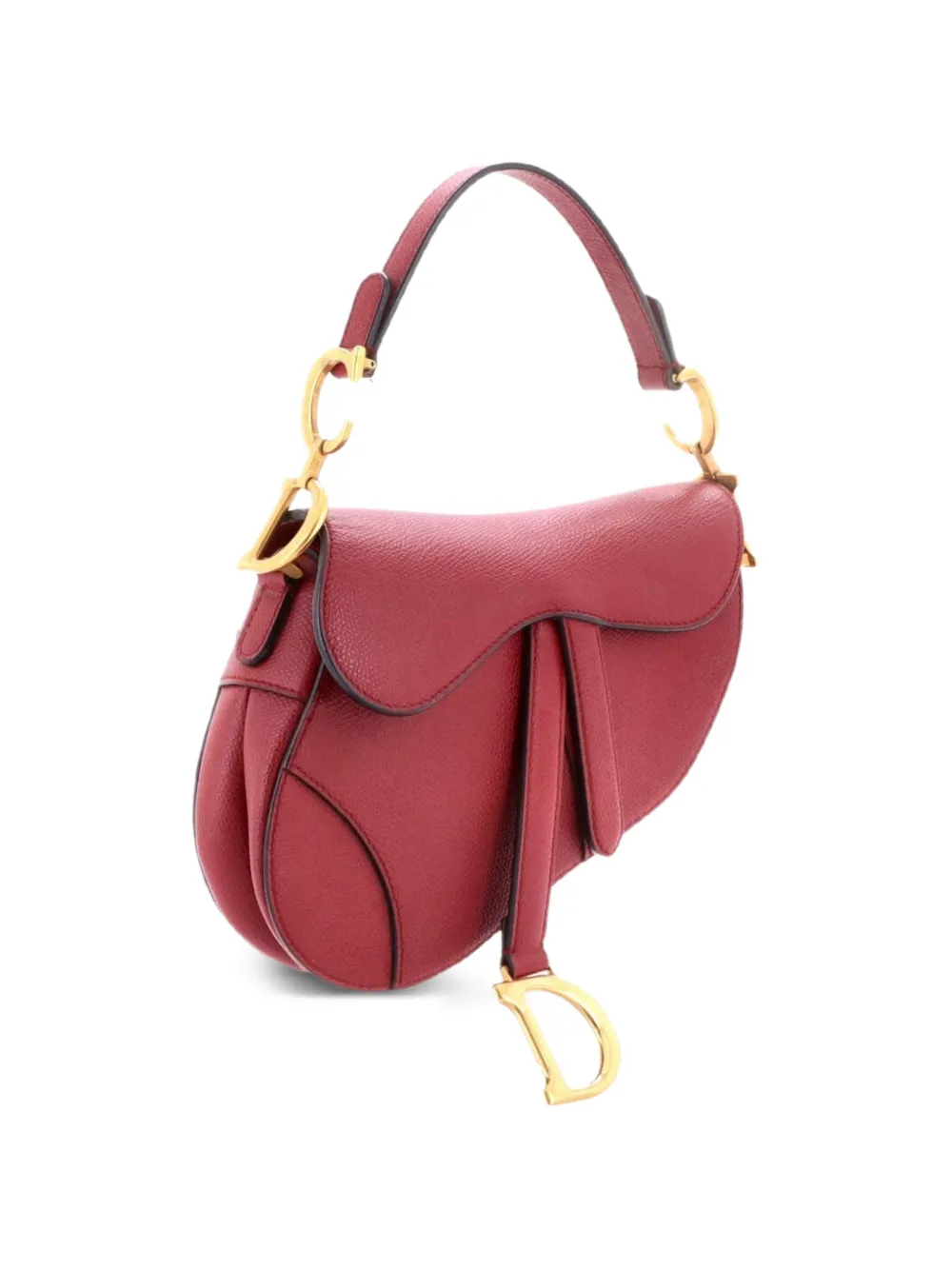 Christian Dior Pre-Owned サドル ハンドバッグ レザー ミニ