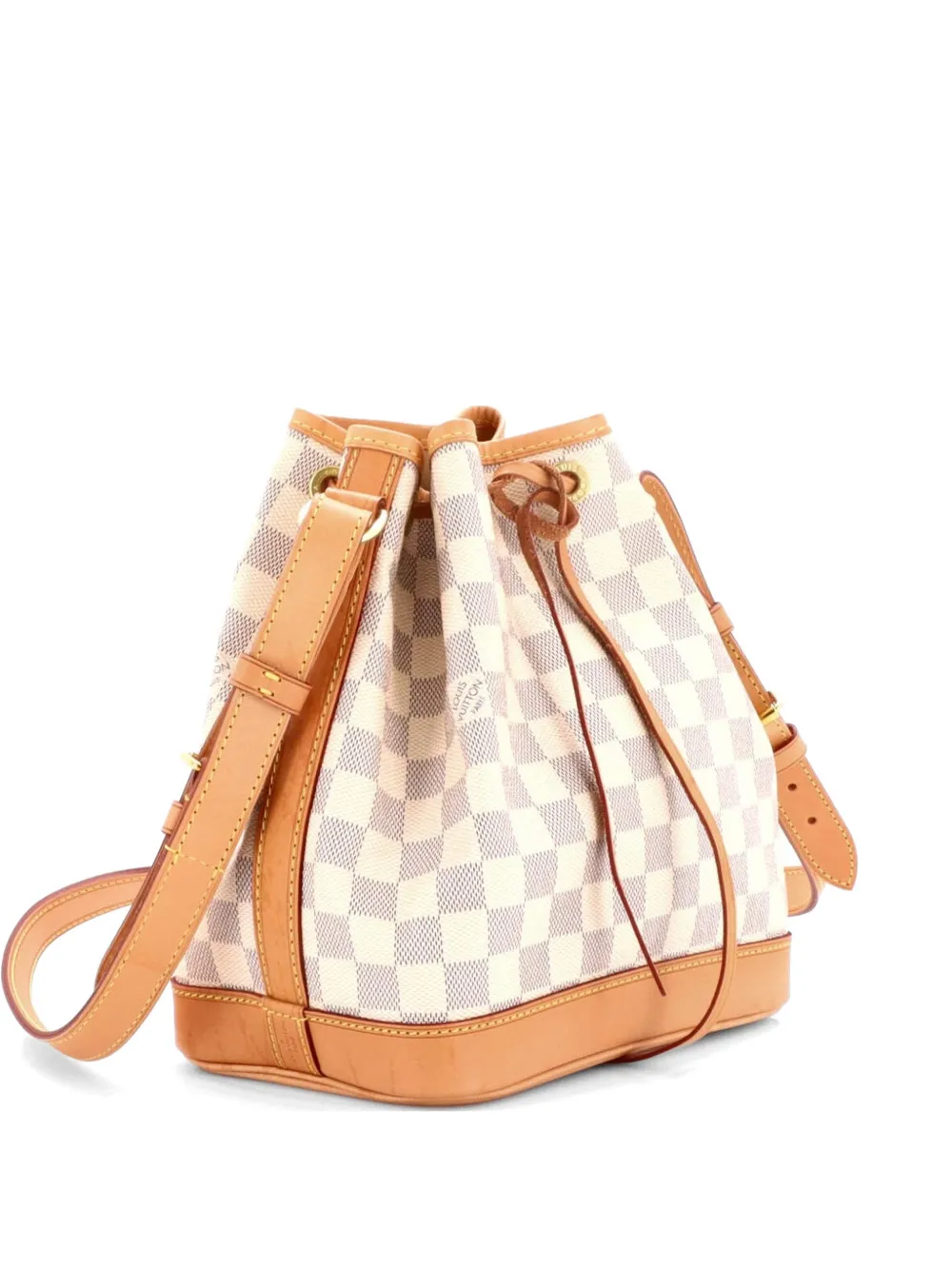 Louis Vuitton Pre-Owned Noe Handbag Damier BB bucket bag - Bianco