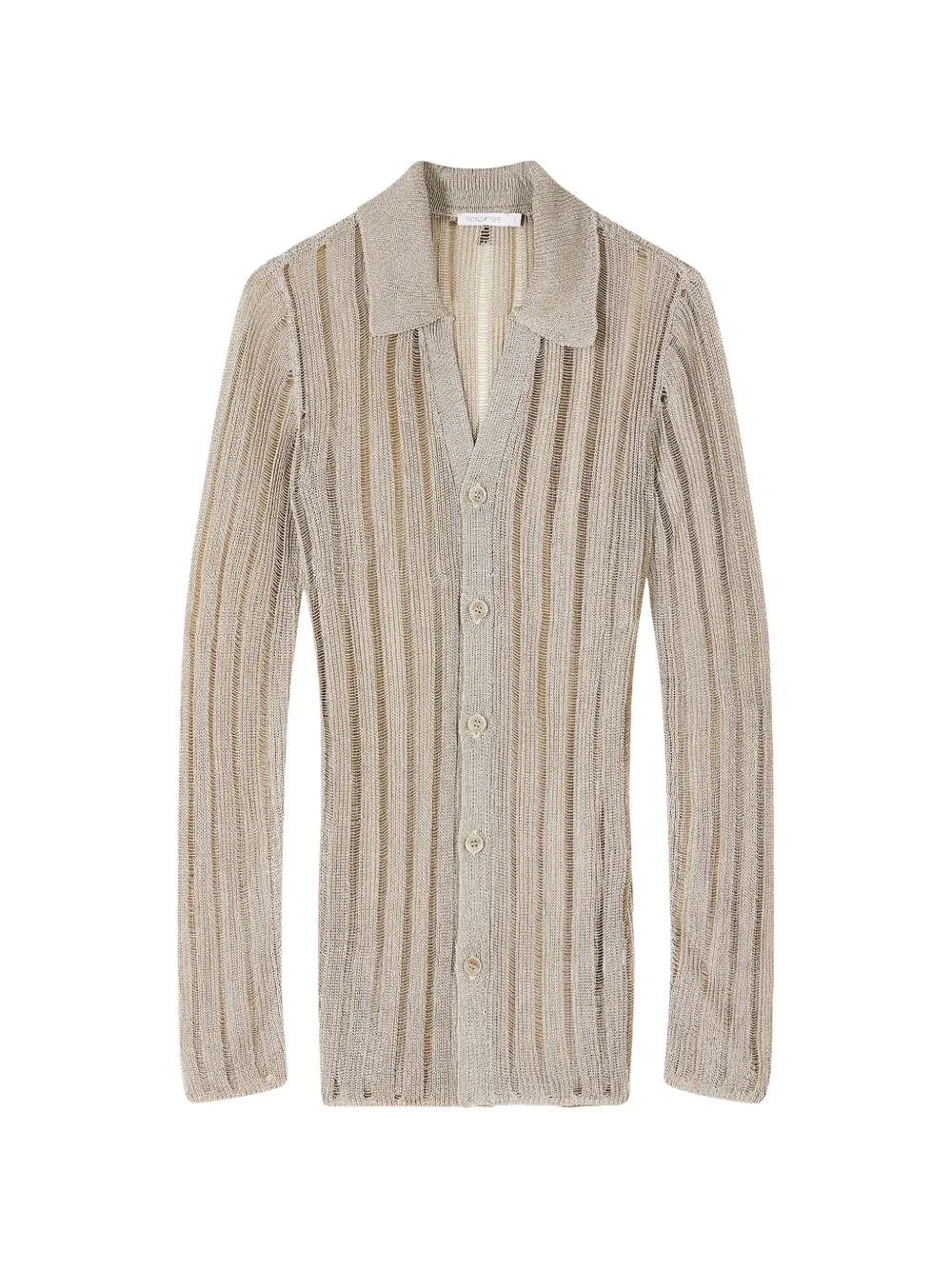 Patrizia Pepe Top a maniche lunghe - Toni neutri