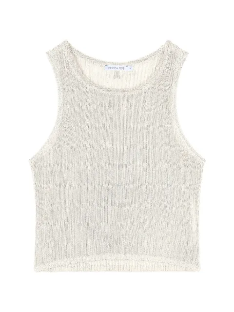 Patrizia Pepe knitted tank top