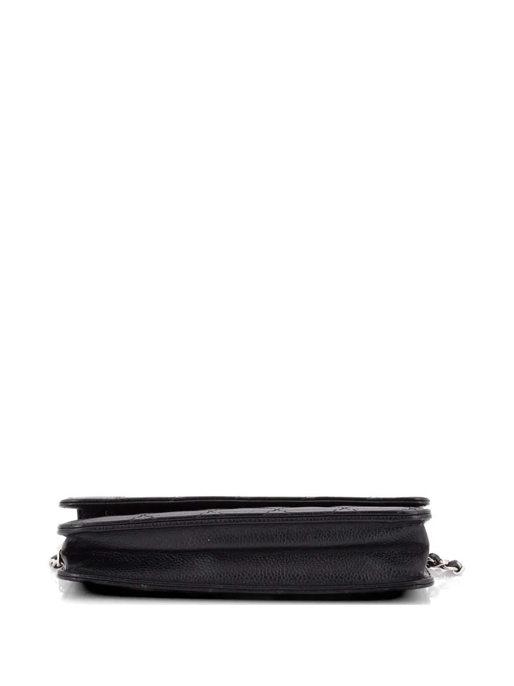 Wallet On Chain Quilted Caviar Crossbody Bag
