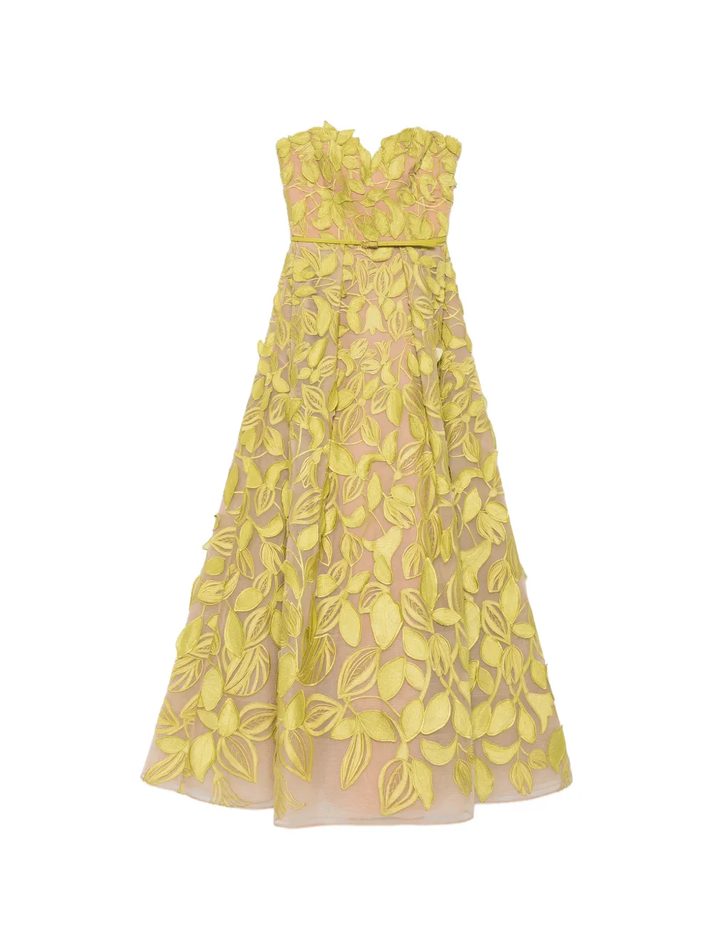 Elie Saab Abito senza spalline - Verde