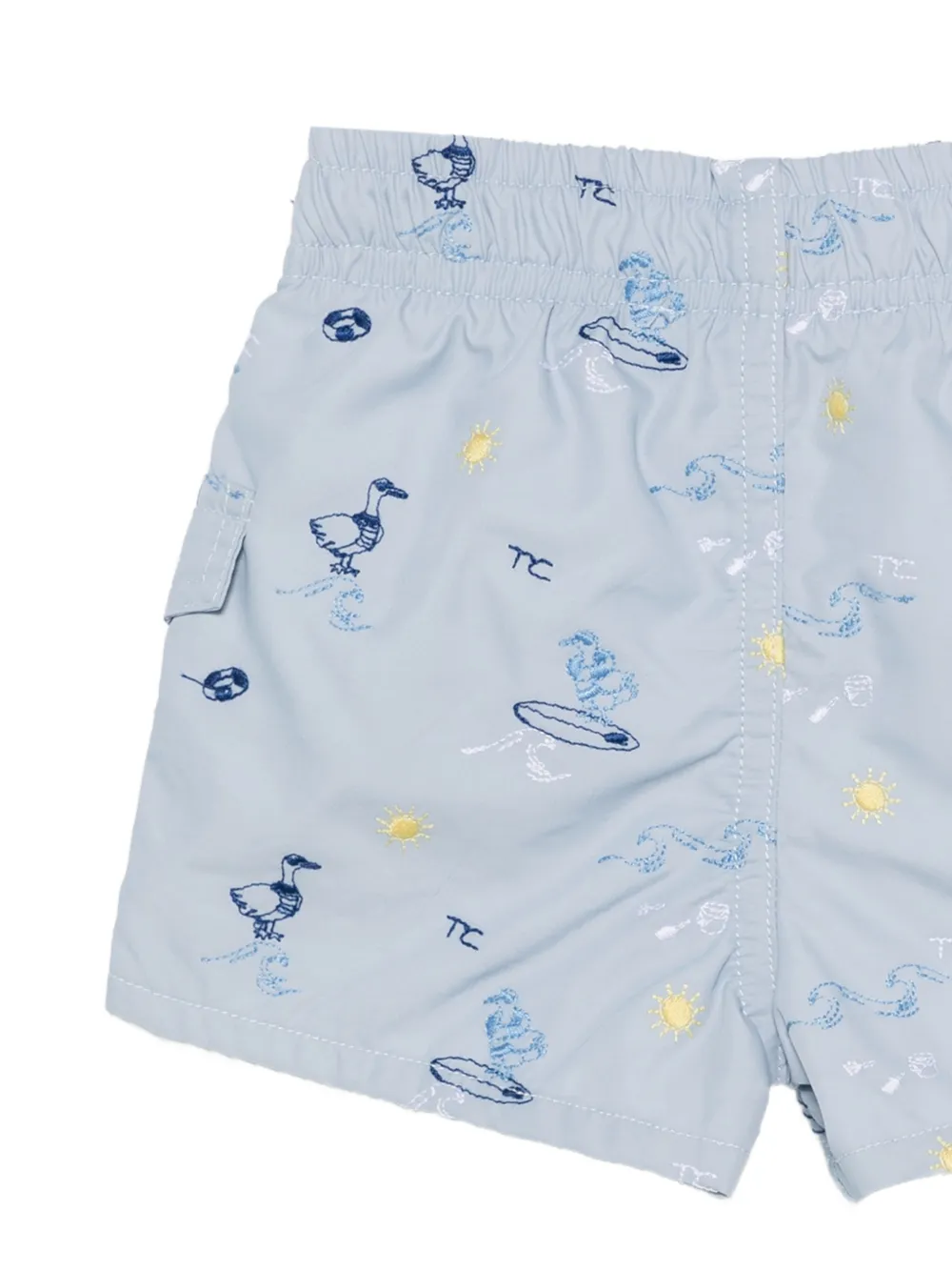  Tartine Et Chocolat Patterned Swim Shorts - Blue 
