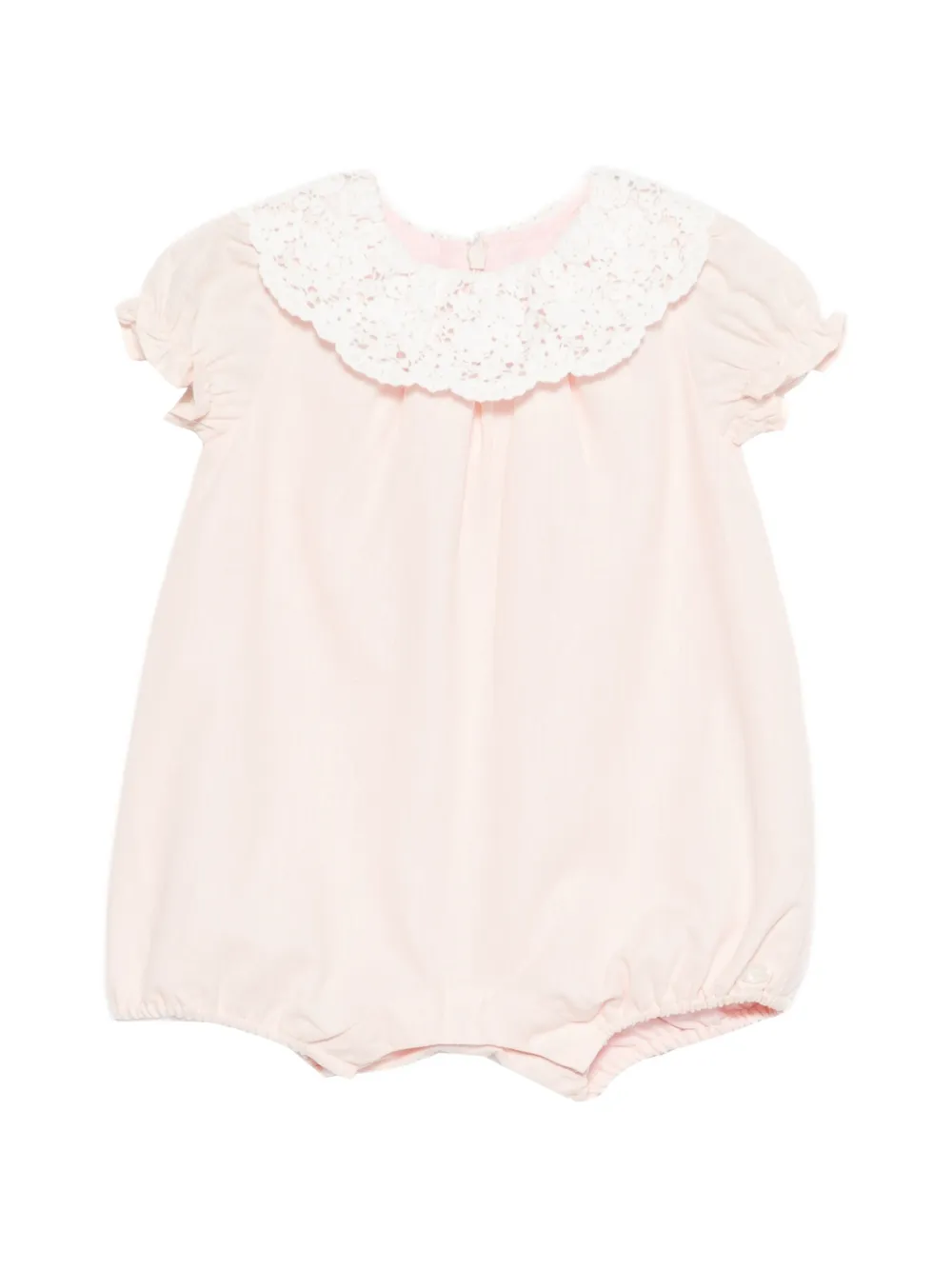 Tartine Et Chocolat lace-collar romper - Rosa