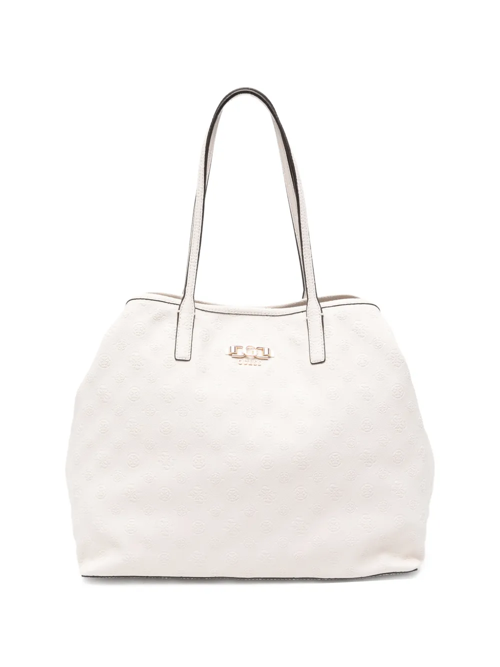 GUESS USA debossed tote bag - Toni neutri