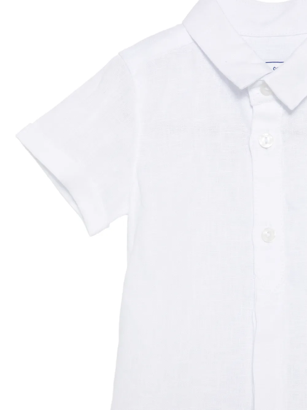 Tartine Et Chocolat Shirt met geborduurd logo Wit