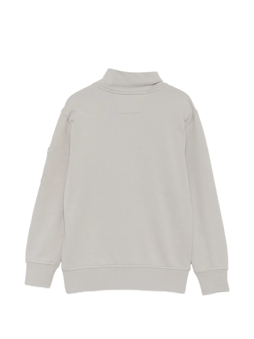 C.P. Company Kids Trui met rits en Lens-detail Grijs