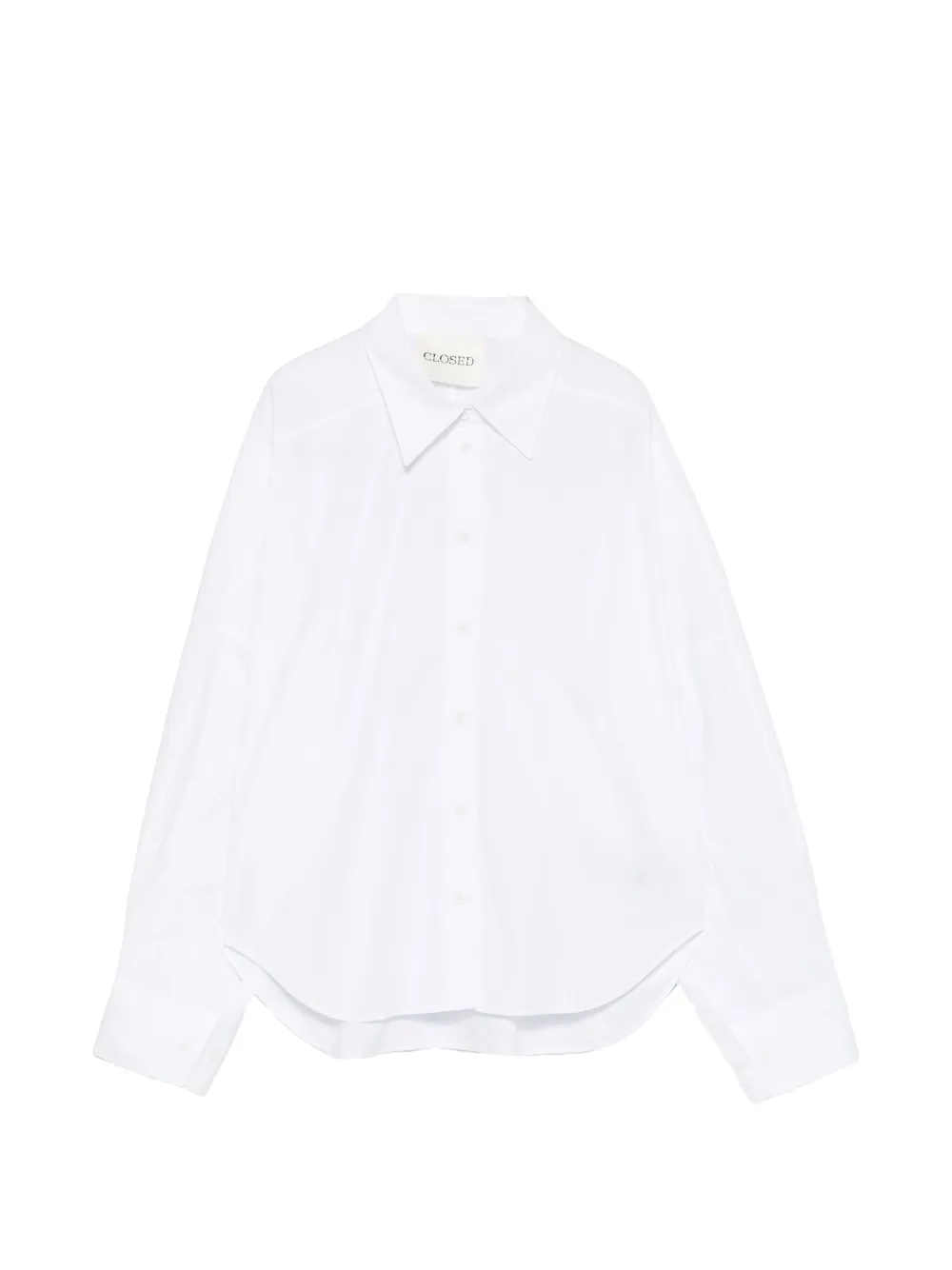 Closed buttoned shirt - Bianco