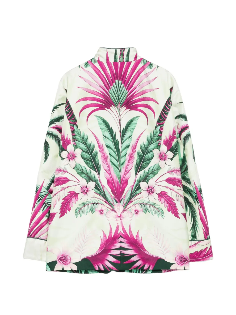  F.r.s For Restless Sleepers Floral-print Jacket - Green 