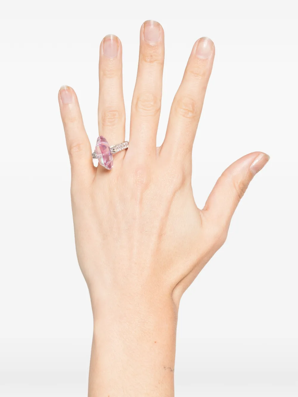  Yvmin Star-embellished Ring - Silver 
