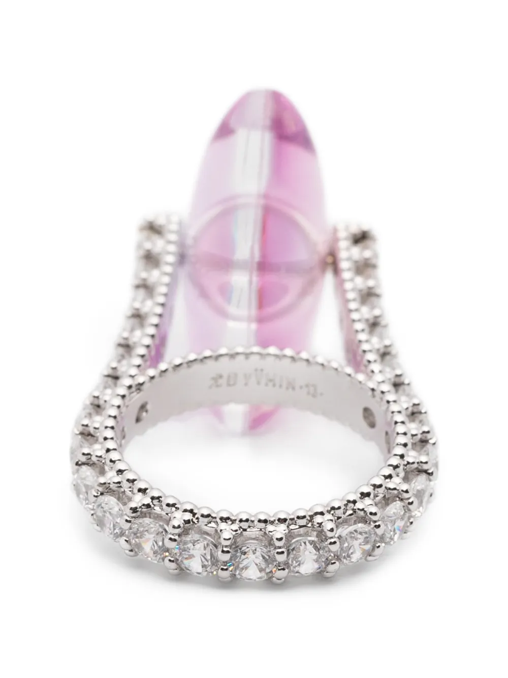  Yvmin Star-embellished Ring - Silver 
