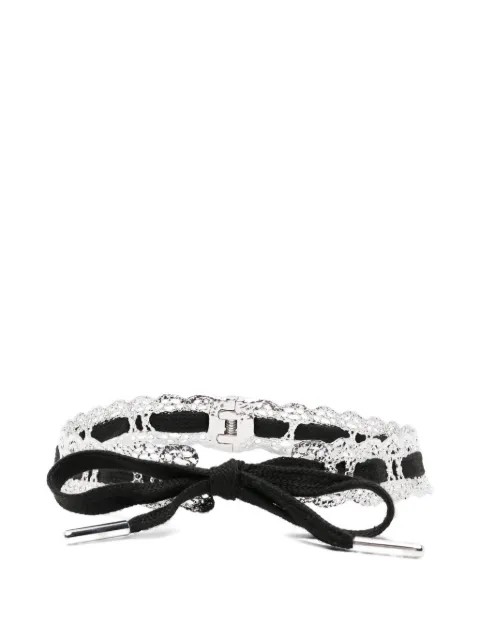 YVMIN lace-tie choker