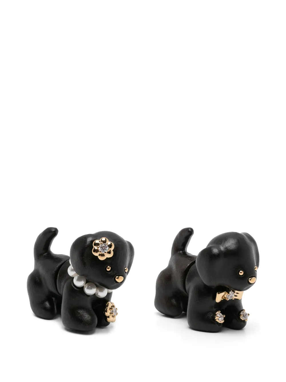 YVMIN Split Puppy earrings - Oro