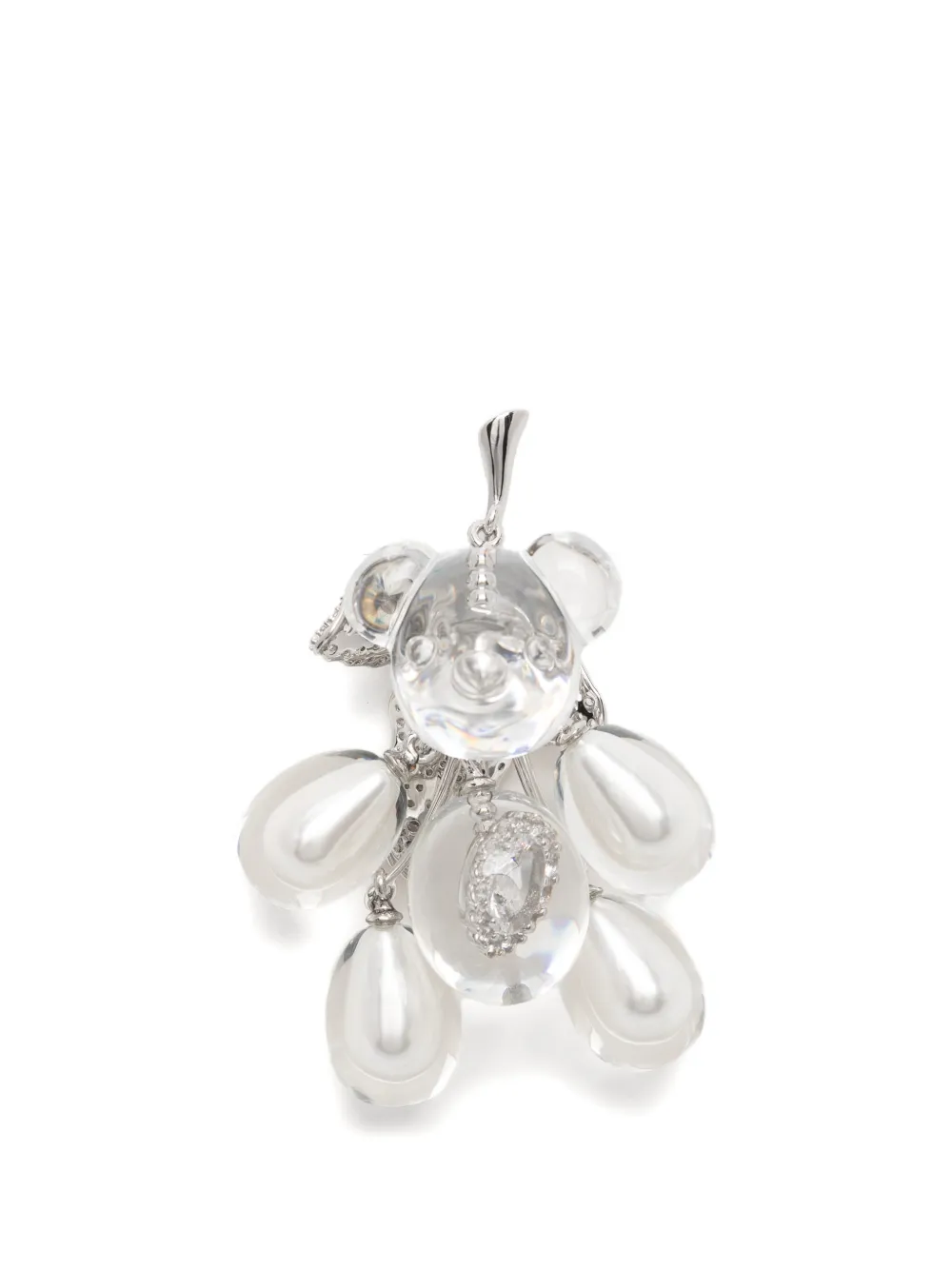 YVMIN Teddy Bear drop earring - Argento