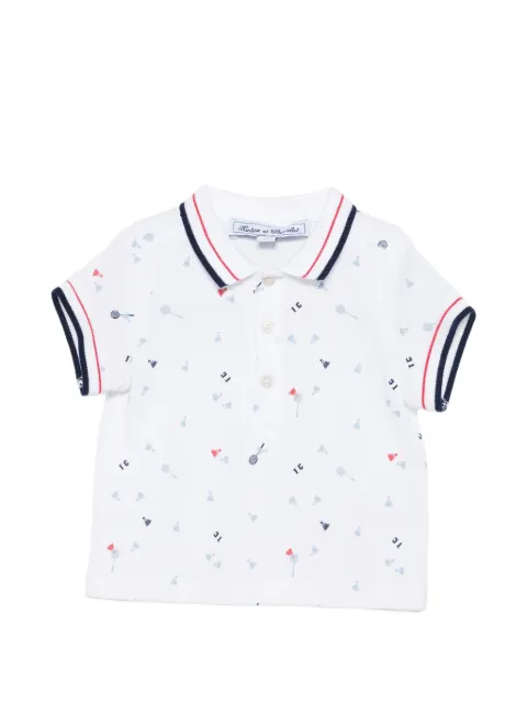 Tartine Et Chocolat playera tipo polo con motivo
